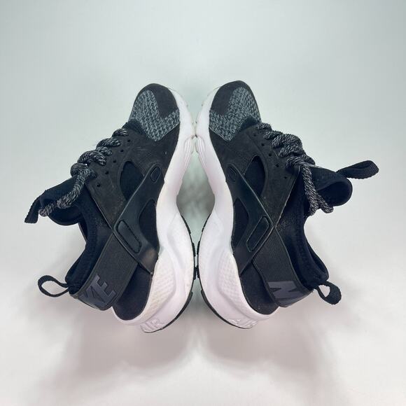 Nike Air Huarache Run Ultra Black White Running Shoes 942121-004 Youth Size 4.5 - Picture 7 of 10